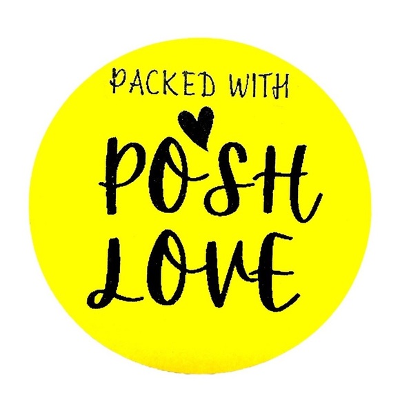 STICKERAFT Other - 100 Thank You Stickers for poshmark 2 in round  | Shipping Supplies | NW…